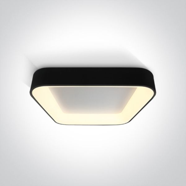 Стельовий світильник One Light 62142NA/B/W The LED Decorative Plafo Square