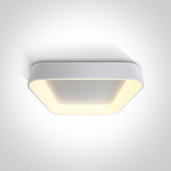 Стельовий світильник One Light 62142NA/W/W The LED Decorative Plafo Square