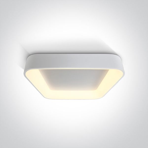 Стельовий світильник One Light 62142NA/W/W The LED Decorative Plafo Square
