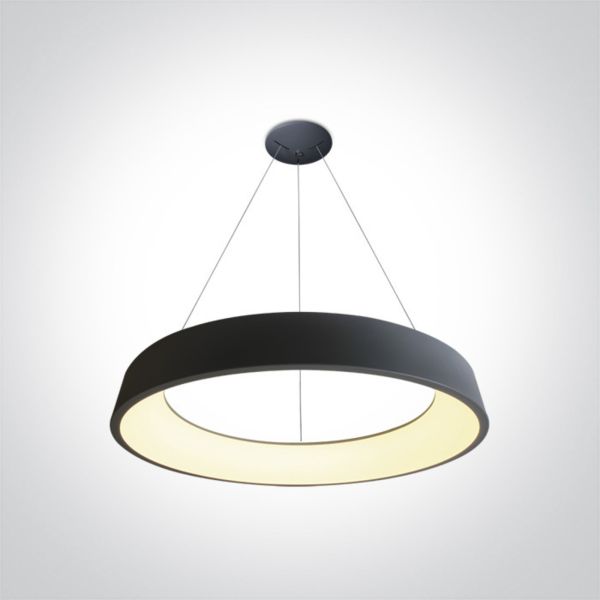 Lampa wisząca One Light 62142NB/AN/W LED Pendant Rings