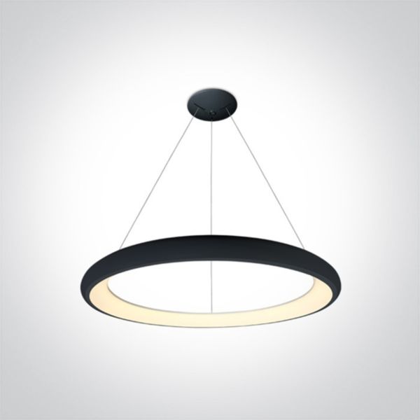 Lampa wisząca One Light 62144NB/B/W LED Pendant Rings