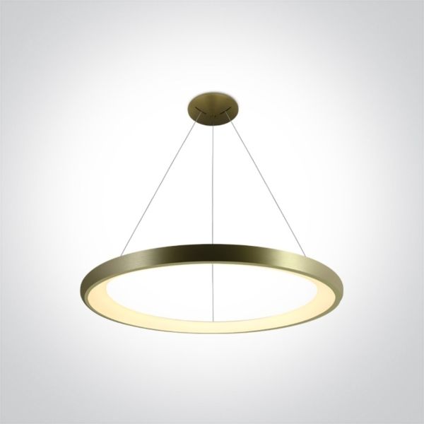 Lampa wisząca One Light 62144NB/BBS/W Decorative