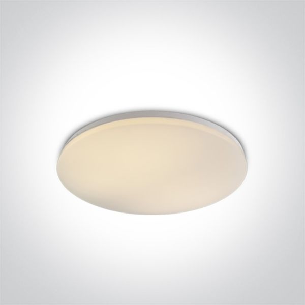 Стельовий світильник One Light 62146/W/W The LED Slim Line Plafo