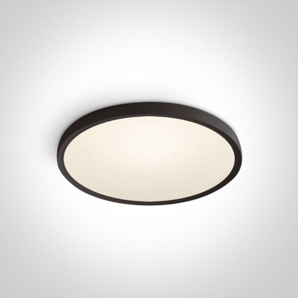 Стельовий світильник One Light 62152/B/W The Super Slim LED Plafo