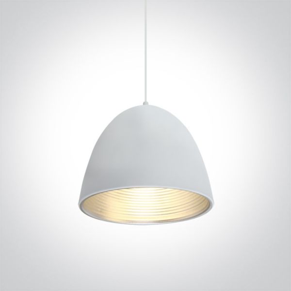 Lampa wisząca One Light 63016A/W/G Bowl Shade Pendant Range