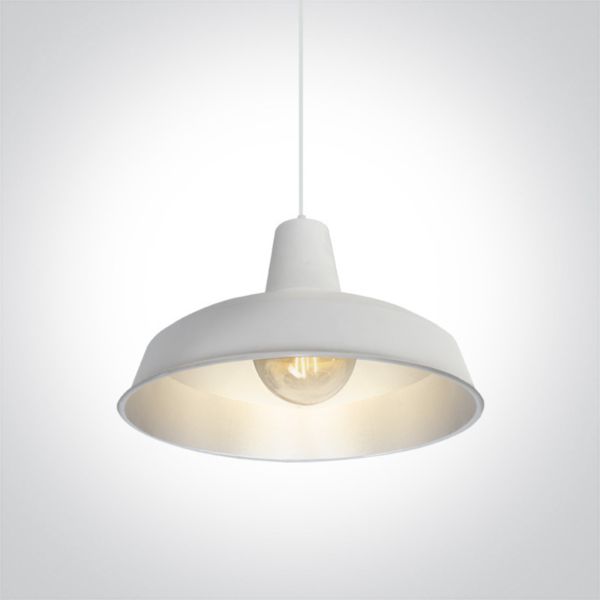 Lampa wisząca One Light 63020/W/G Retro Pendants