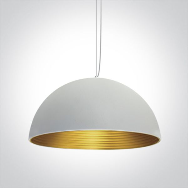 Підвісний світильник One Light 63022B/W/BS Bowl Shade Pendant Range