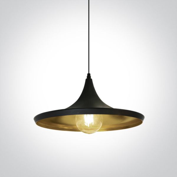 Lampa wisząca One Light 63042/B/BS Retro Pendants