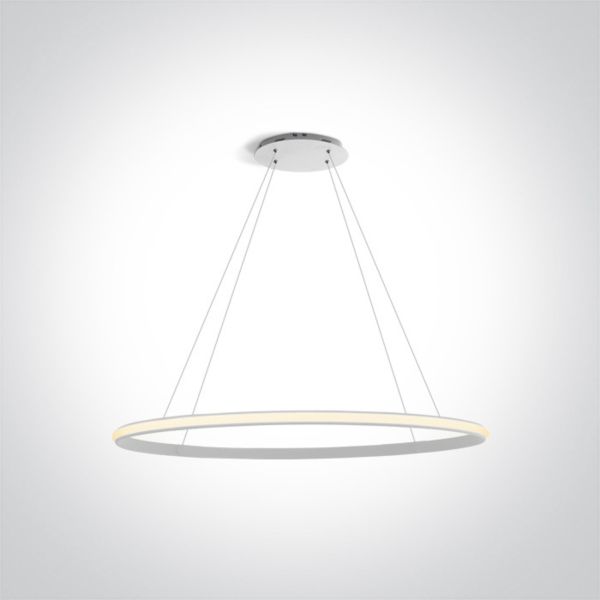 Lampa wisząca One Light 63046/W LED Pendant Rings
