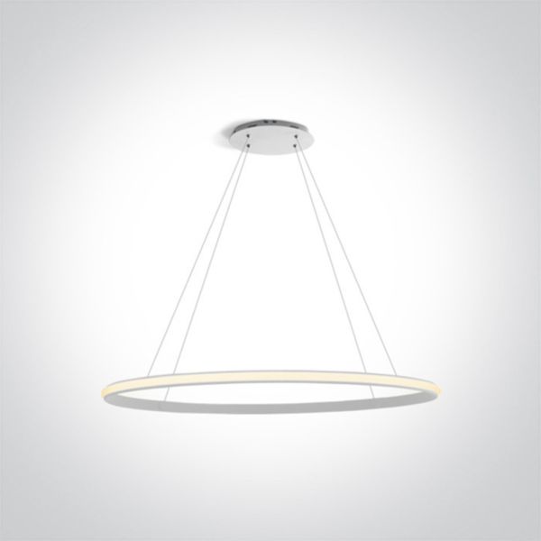 Lampa wisząca One Light 63046/W LED Pendant Rings