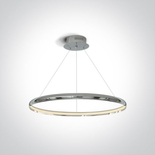 Lampa wisząca One Light 63048/C LED Pendant Rings