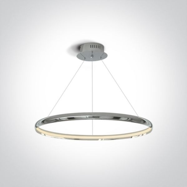 Lampa wisząca One Light 63048/C LED Pendant Rings