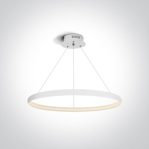 Lampa wisząca One Light 63048/W LED Pendant Rings