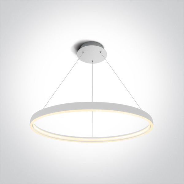 Lampa wisząca One Light 63050/W LED Pendant Rings