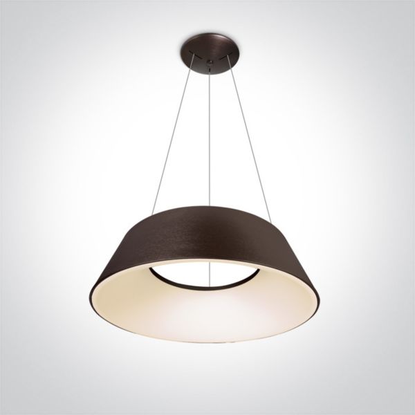 Lampa wisząca One Light 63058/BBR/W Mushroom Pendants