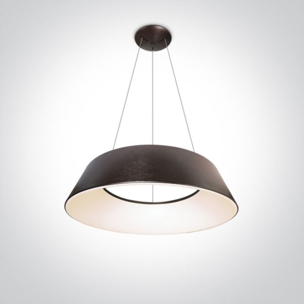 Lampa wisząca One Light 63058A/BBR/W Mushroom Pendants