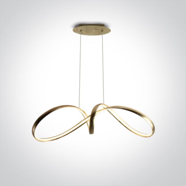 Люстра One Light 63062/BS The Swirl Range