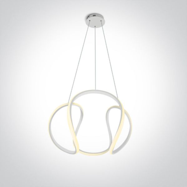 Люстра One Light 63064/W The Swirl Range