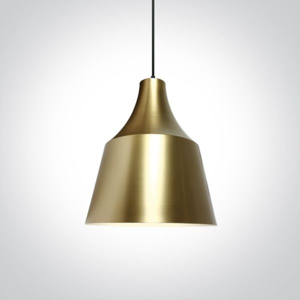 Lampa wisząca One Light 63072A/BBS Retro Pendants