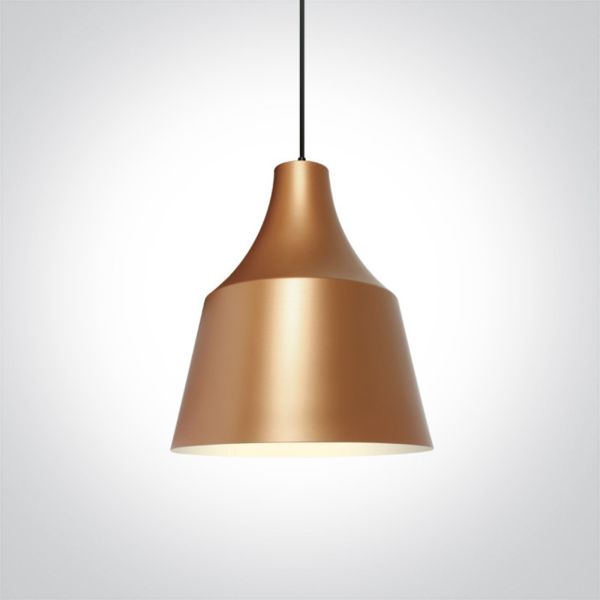 Lampa wisząca One Light 63072A/CU Retro Pendants