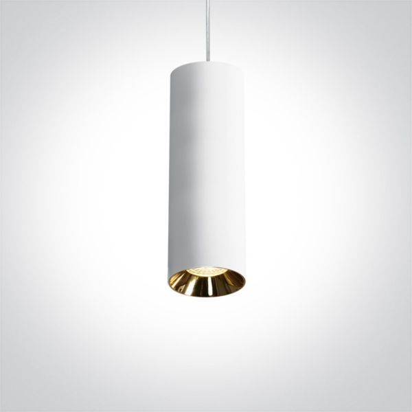 Lampa wisząca One Light 63105M/W Cylinder Pendants