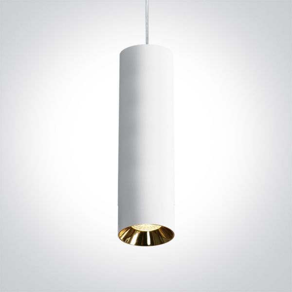Lampa wisząca One Light 63105MA/W Cylinder Pendants