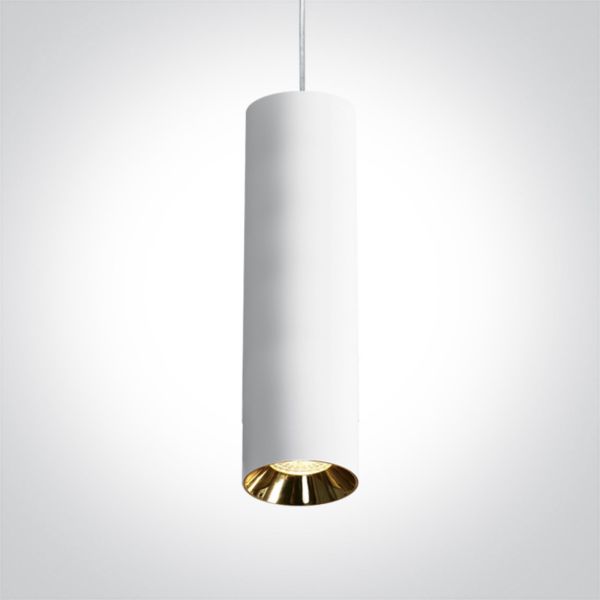 Підвісний світильник One Light 63105MA/W Cylinder Pendants