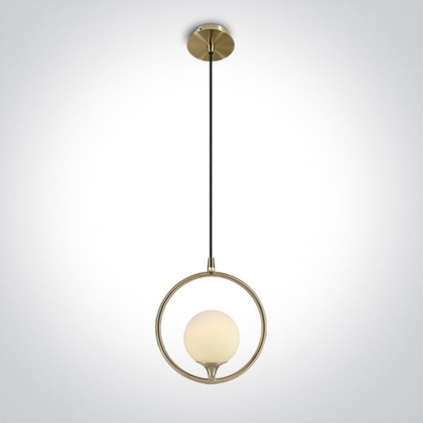 Lampa wisząca One Light 63116/BBS The Nordic Decorative Range