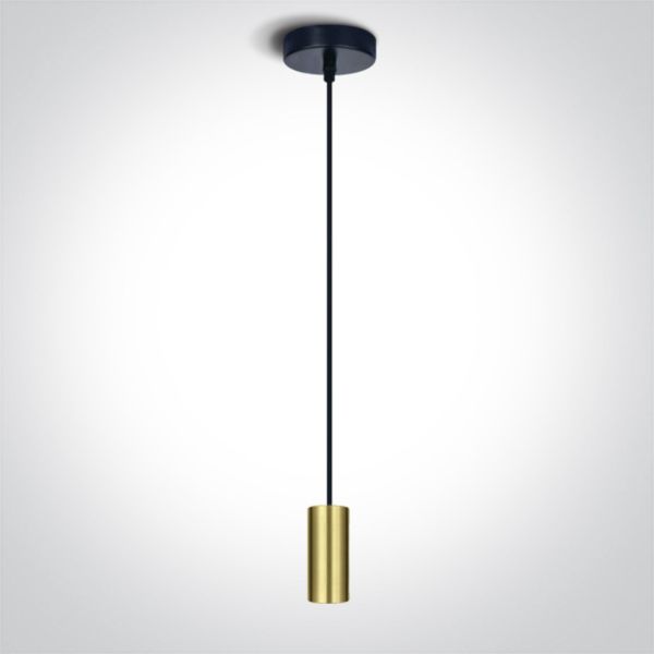 Підвісний світильник One Light 63124/BBS E27 Pendant Tubes