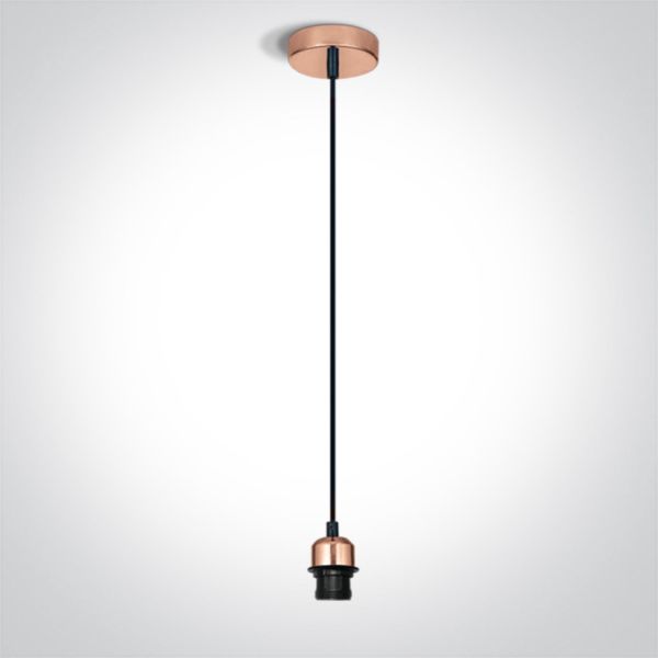 Lampa wisząca One Light 63126/CU E27 Pendant Kit