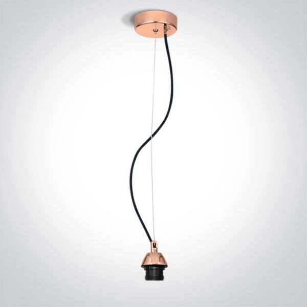 Lampa wisząca One Light 63126A/CU E27 Pendant Kit