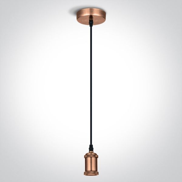 Підвісний світильник One Light 63128/CU E27 Pendant Kit