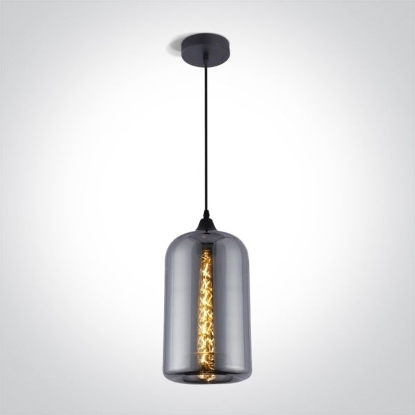 Підвісний світильник One Light 63138/DC Glass Range Pendants