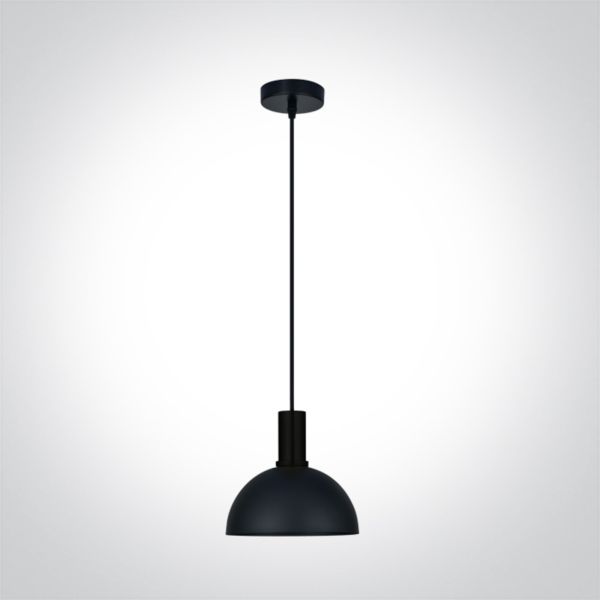 Lampa wisząca One Light 63140/B E27 Round Pendants