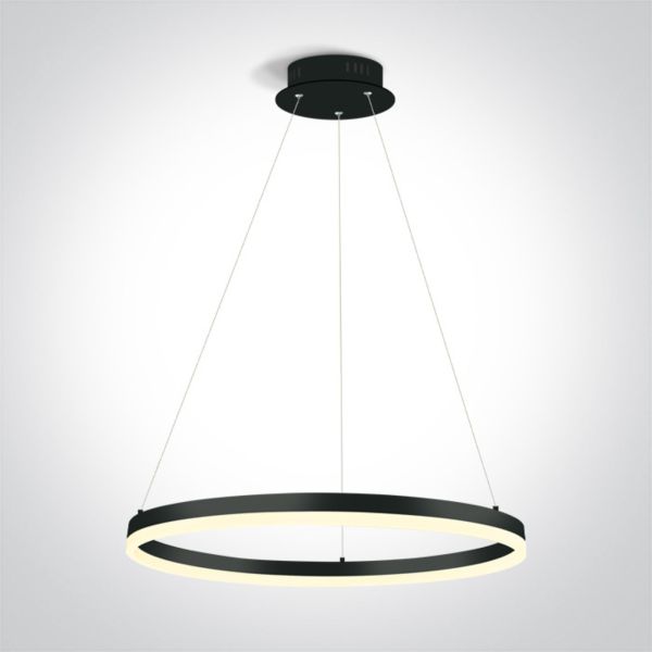 Lampa wisząca One Light 63144A/B/W Decorative