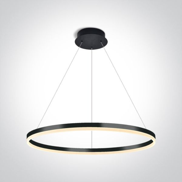 Lampa wisząca One Light 63144B/B/W Decorative