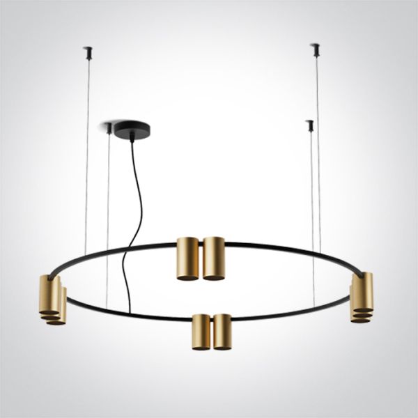 Żyrandol One Light 63146C/BBS Pendants