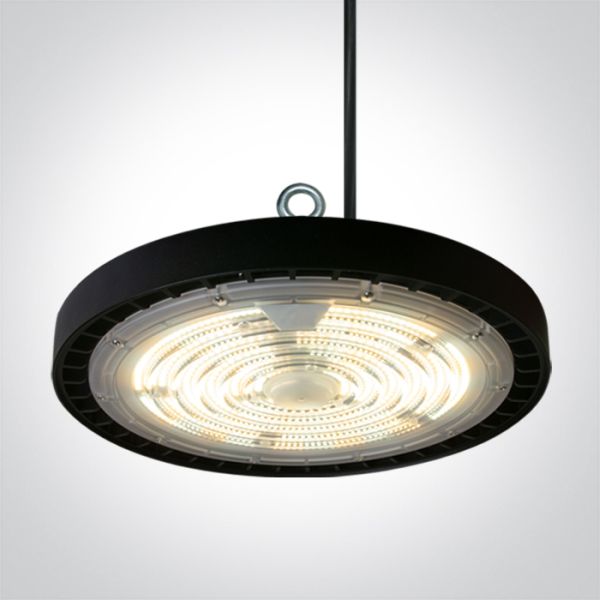 Lampa wisząca One Light 63150NB/V Black 150W CCTV PV BV UFO IP65 230V