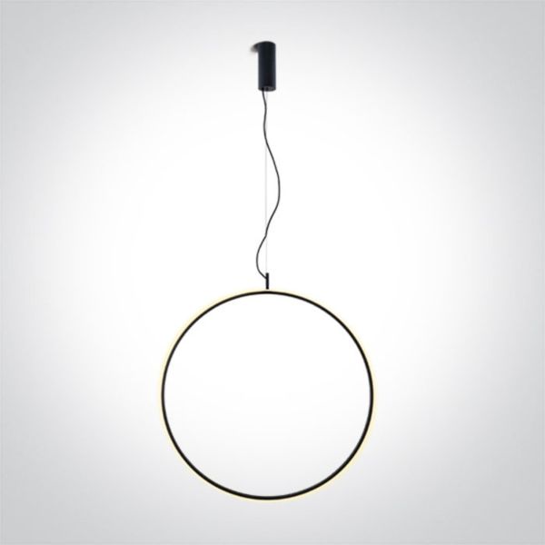 Lampa wisząca One Light 63152B/B/W Decorative
