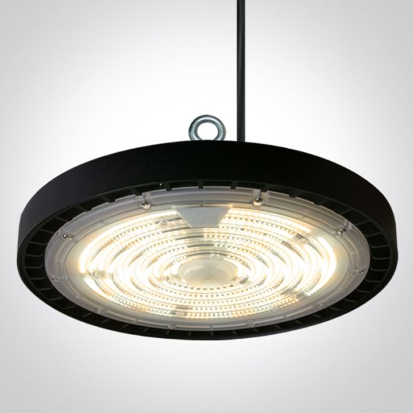 Lampa wisząca One Light 63200NB/V Black 200W CCTV PV BV UFO IP65 230V