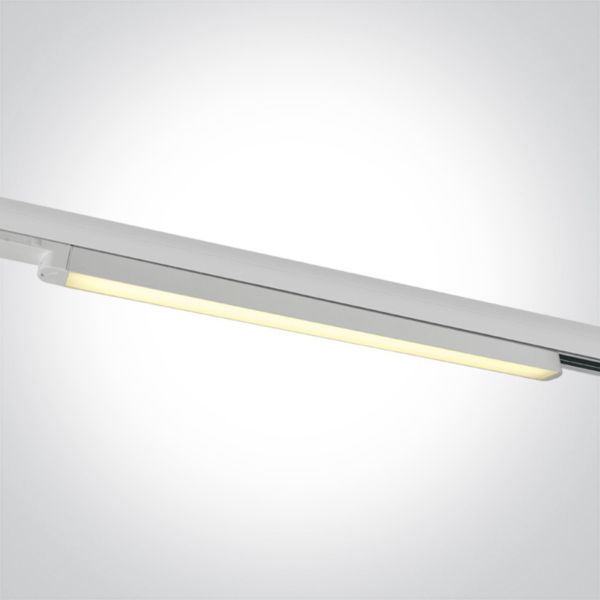 Трековий світильник One Light 65018T/W/W LED Linear Track Light