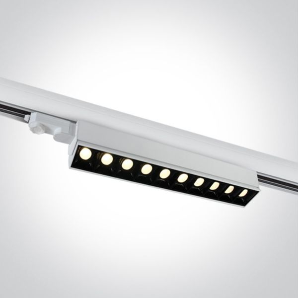 Трековий світильник One Light 65024T/W/W Adjustable LED Linear Track Light