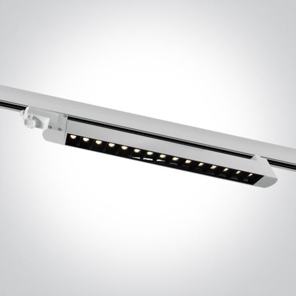 Трековий світильник One Light 65024TA/W/W LED Linear Track Light