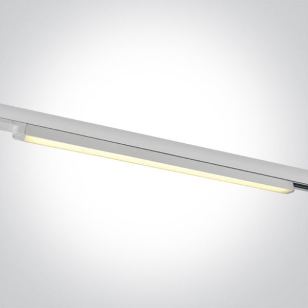 Трековий світильник One Light 65025T/W/W LED Linear Track Light