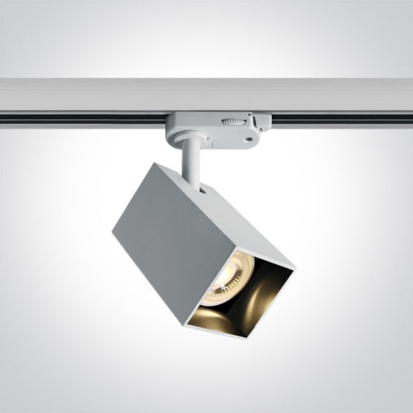 Lampa szynowa One Light 65105NAT/W The Dark Light GU10 Range Square