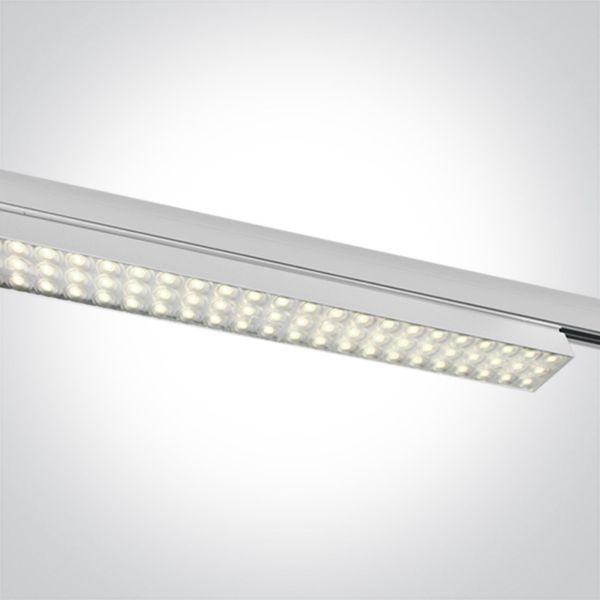 Трековий світильник One Light 65170AT/W/C High Power Linear Track Light