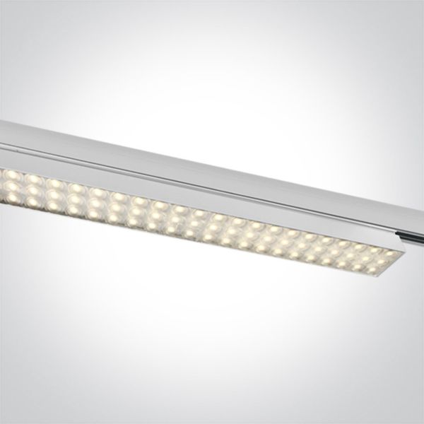 Трековий світильник One Light 65170AT/W/W High Power Linear Track Light