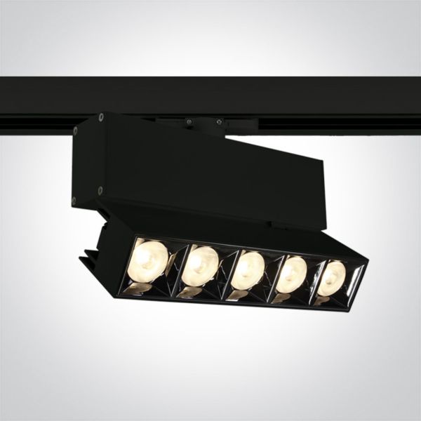 Трековий світильник One Light 65506BT/B/W Mirror Square Track Spots