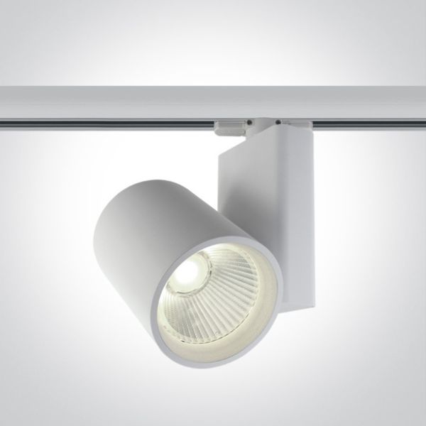 Lampa szynowa One Light 65614NT/W/C The COB Track Spot Range Aluminium