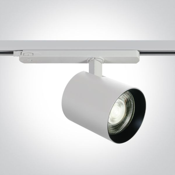 Трековий світильник One Light 65660BT/W/C The Adjustable Power Range